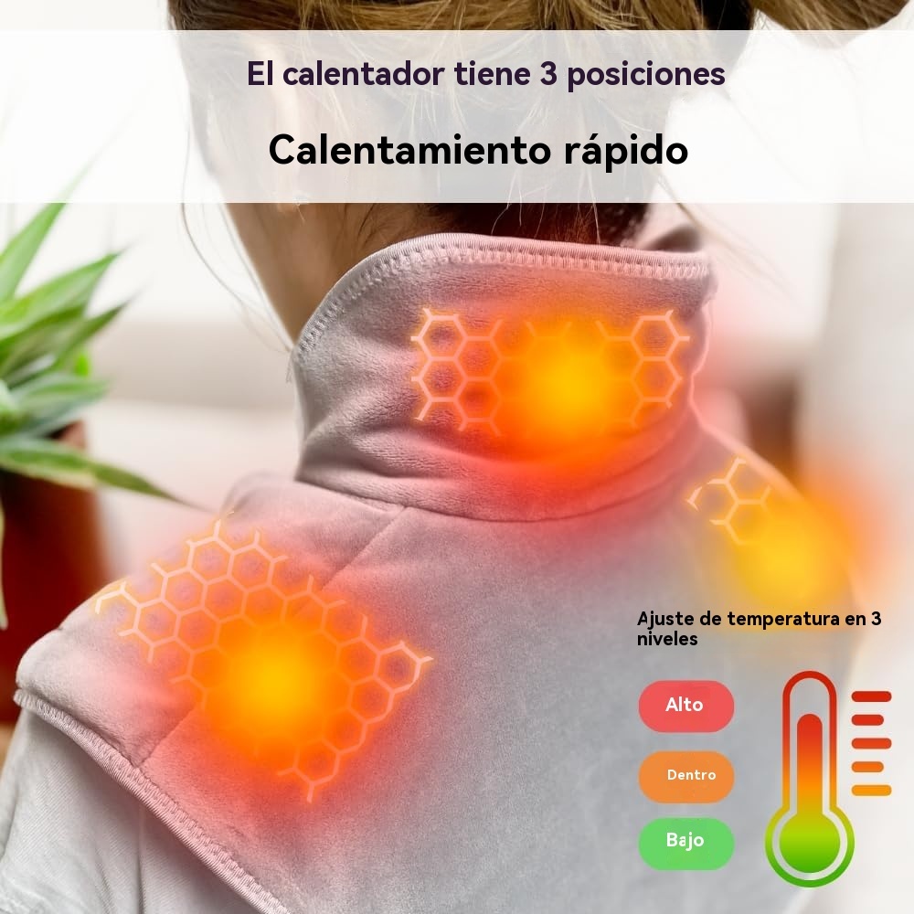 Masajeador de cuello y hombros con calefacción