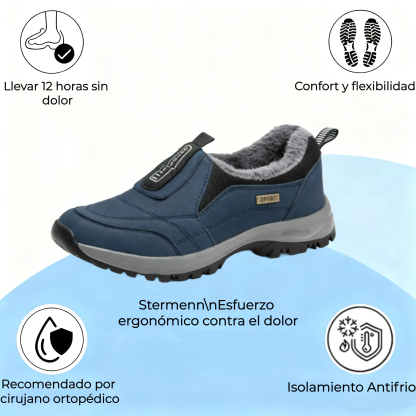 ❄️¡30% de descuento hoy! ¡No te lo pierdas! 🔥 - Zapatos ortopédicos de invierno de ante, suaves, cómodos y con gran soporte, de una marca australiana de lujo 🦶 - Alivian el dolor de pies