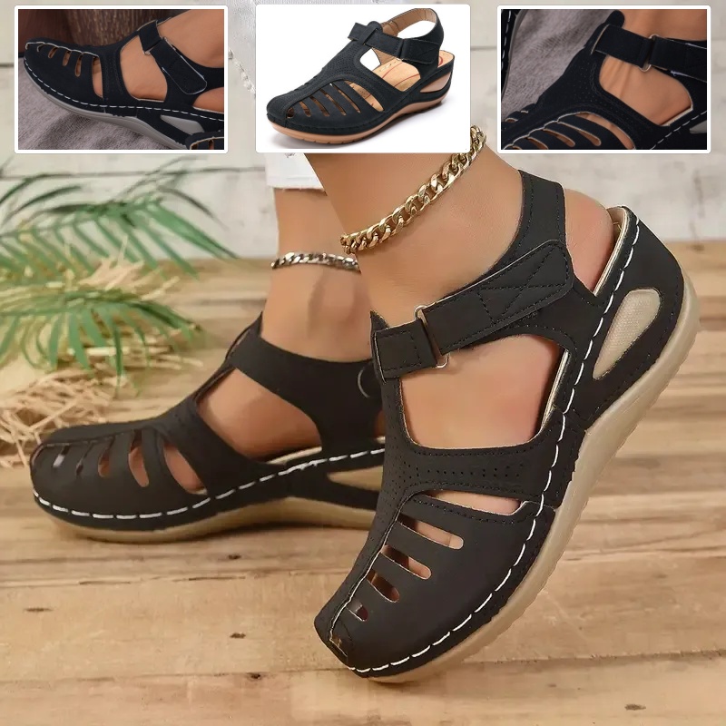 🎁Oferta por tiempo limitado: 30% de descuento🔥 Sandalias ajustables de punta abierta: elegantes y cómodas, protegen tus pies✅ Disponibles en varias tallas