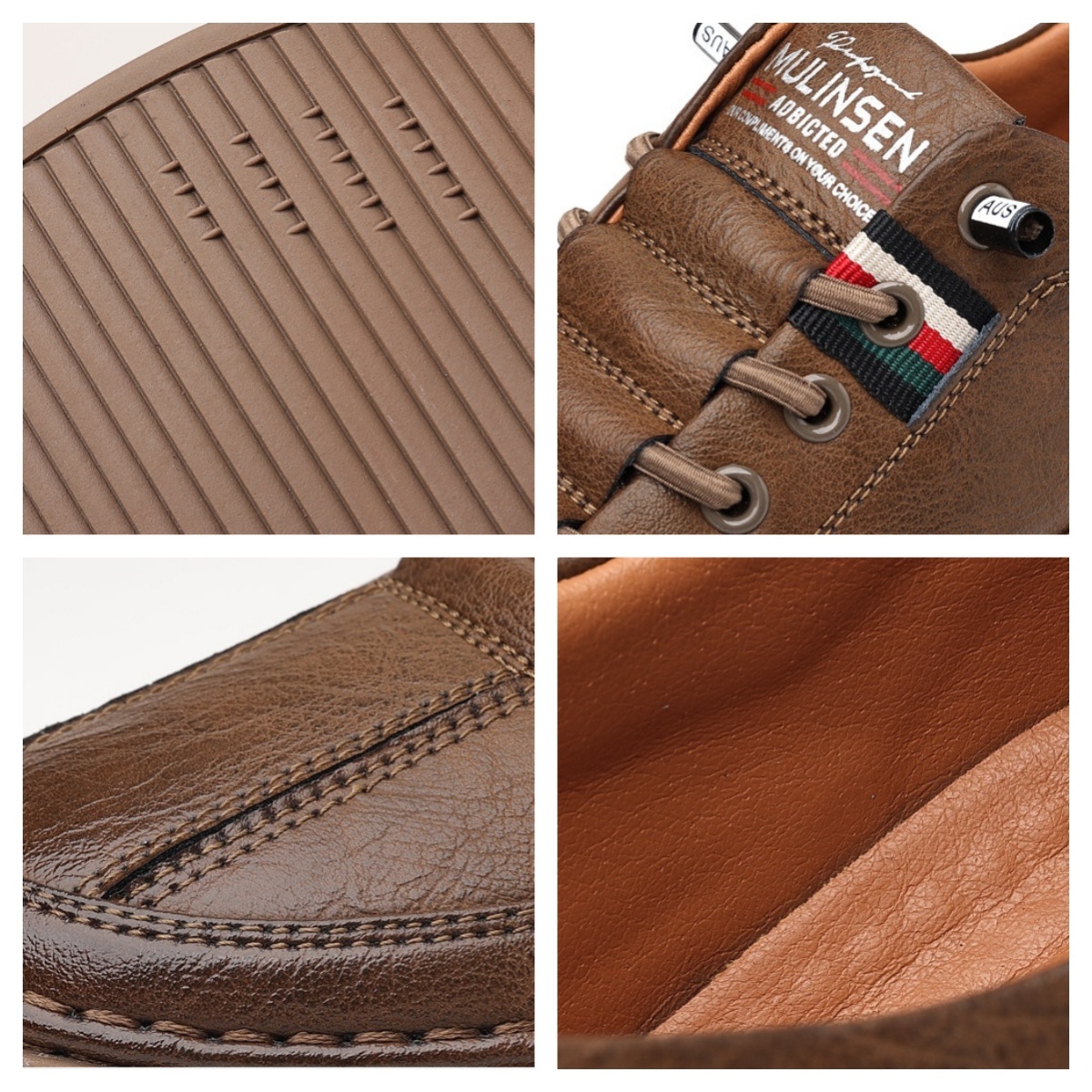 ⏰Compra uno y llévate otro gratis🔥 Zapatos ortopédicos para hombre, hechos a mano con auténtica piel de vaca australiana🐂 con soporte para el arco del pie✅Todas las tallas disponibles