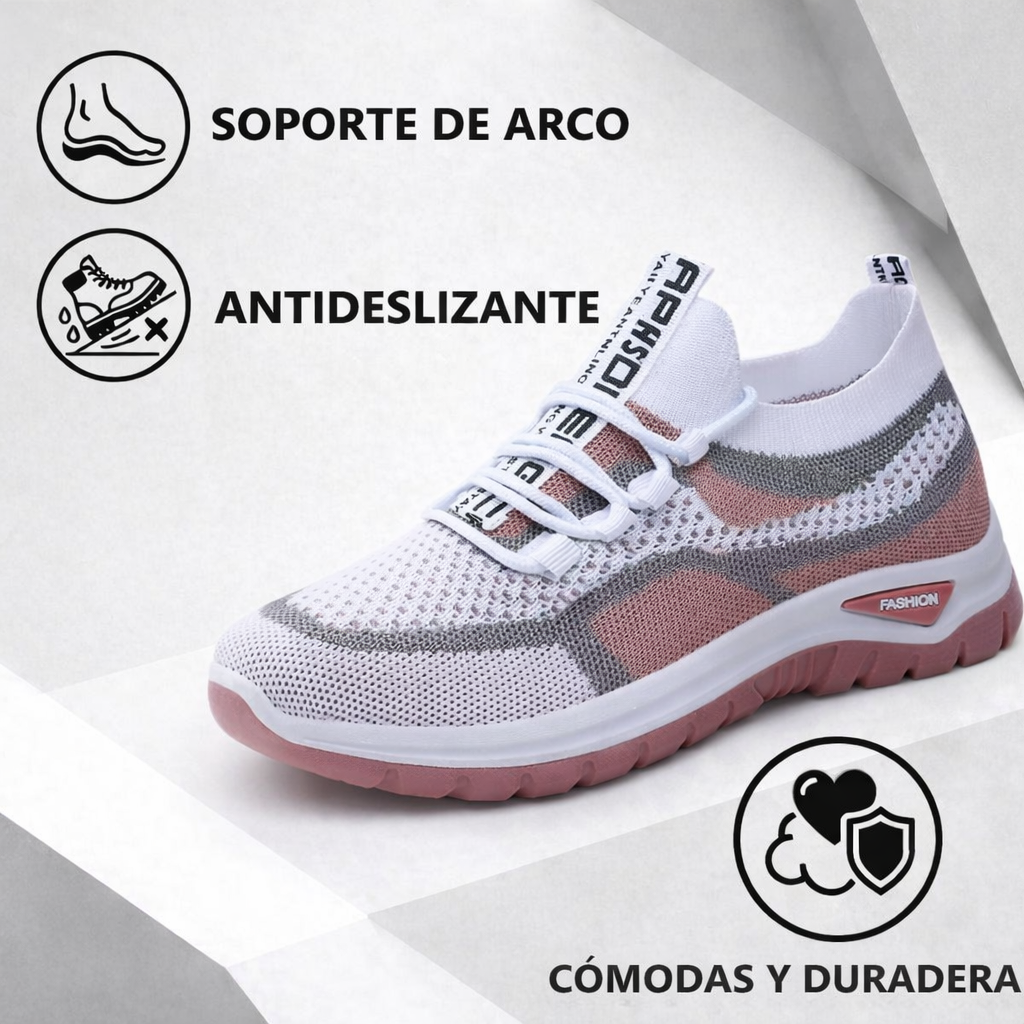 【🎁Oferta por tiempo limitado】Zapatos casuales ergonómicos para mujer👞 - El soporte para el arco proporciona comodidad y alivia fácilmente el dolor de pies🦶