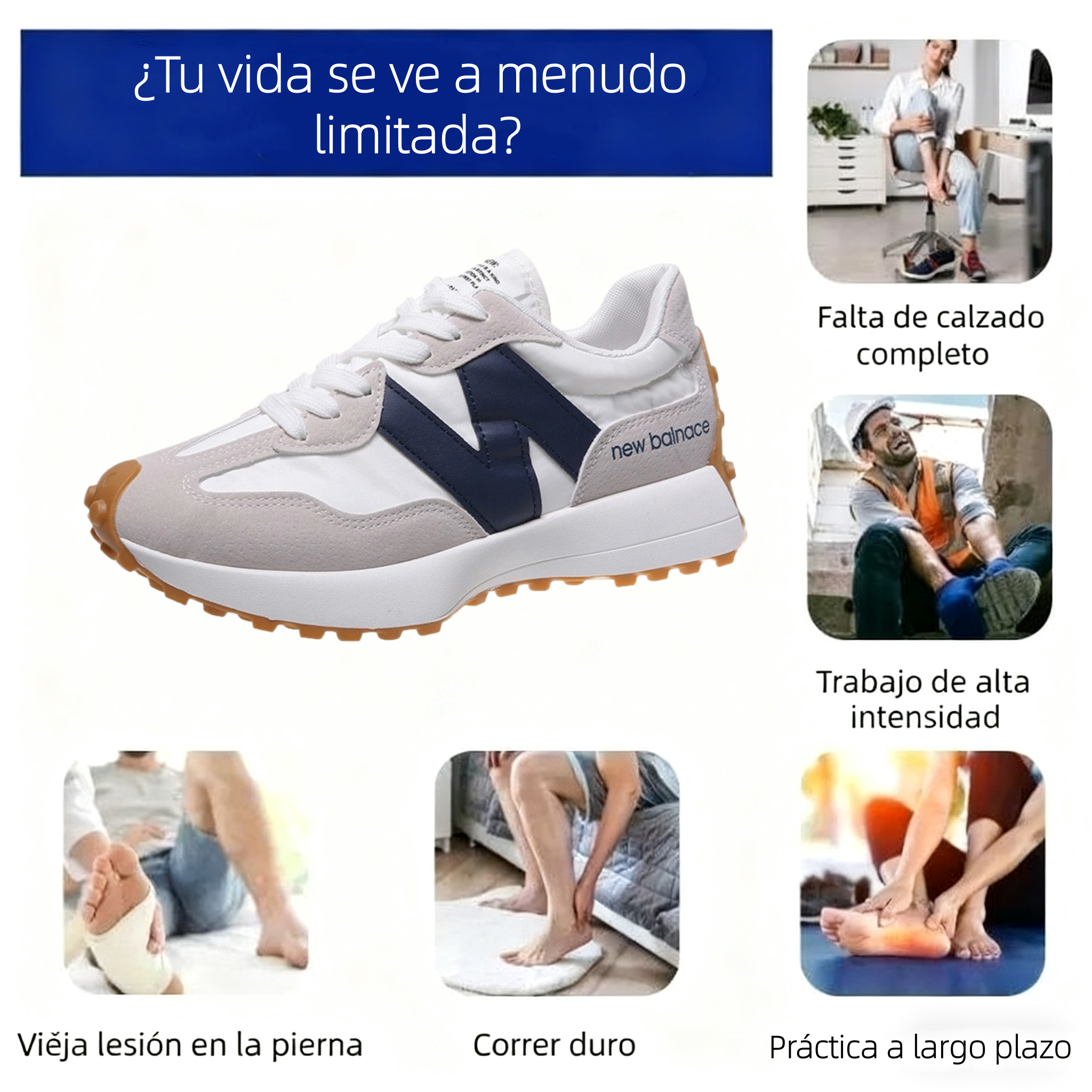 🔥 ¡30% de descuento hoy! ¡No te lo pierdas! ⏰ - Zapatos ortopédicos de piel cepillada de una marca australiana de lujo: suaves, cómodos y con excelente soporte. 🦶 - Alivian el dolor de pies.