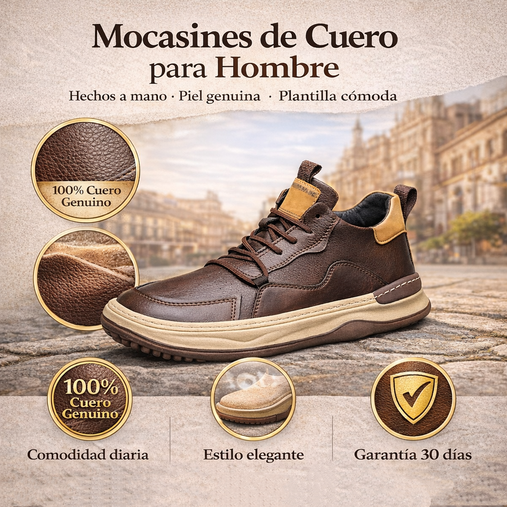 🐂【Corrección inteligente de pies con IA】Cuero de alta calidad + costuras a mano: imprescindible para hombres🔴Podólogo portátil