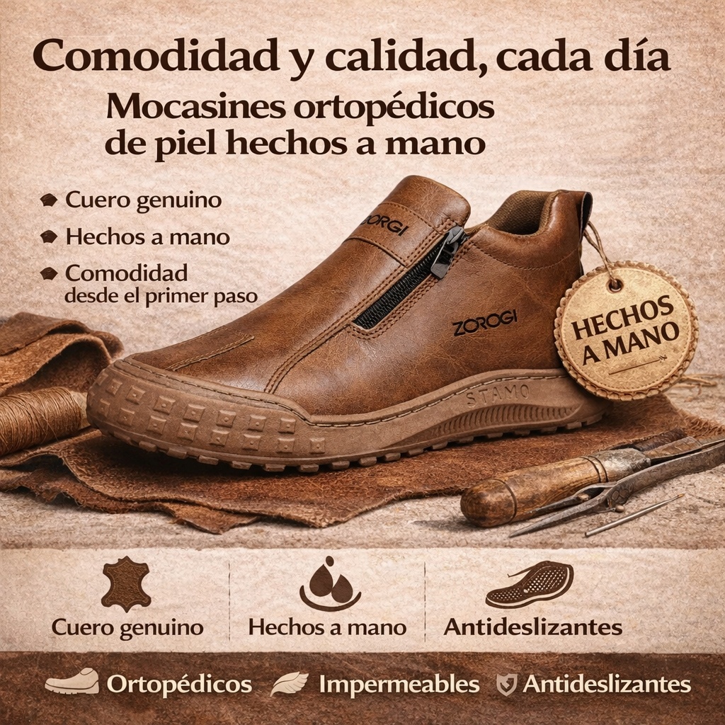 🔴Adecuado para caminar y desplazamientos diarios👨‍🍼 para hombres mayores de 45 años que no quieren renunciar al estilo: zapatos de cuero para hombre antideslizantes, impermeables y cómodos