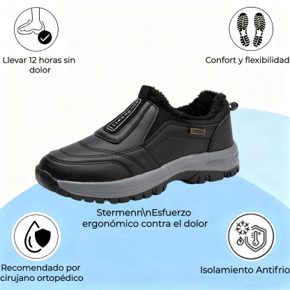 ❄️¡30% de descuento hoy! ¡No te lo pierdas! 🔥 - Zapatos ortopédicos de invierno de ante, suaves, cómodos y con gran soporte, de una marca australiana de lujo 🦶 - Alivian el dolor de pies
