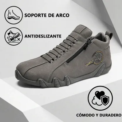 🔴 Adecuado para caminar y desplazamientos diarios👨‍🍼, especialmente diseñado para hombres mayores de 45 años que no quieren renunciar al estilo: zapatos de piel auténtica para hombre antideslizantes, impermeables y cómodos.