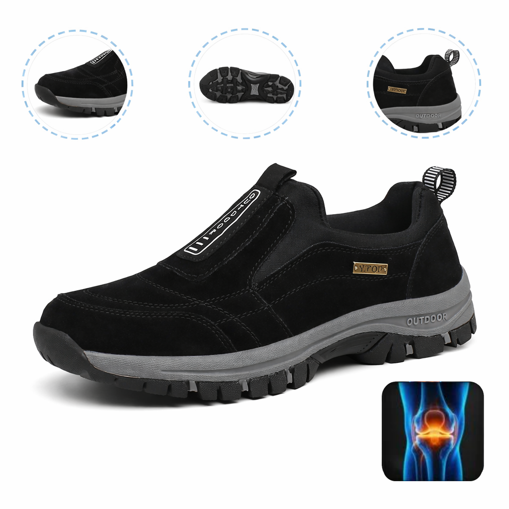 🔴Zapatos de ante de alta calidad🦶Alivian el dolor de pies y la fascitis - Impermeables y antideslizantes✅Todas las tallas disponibles