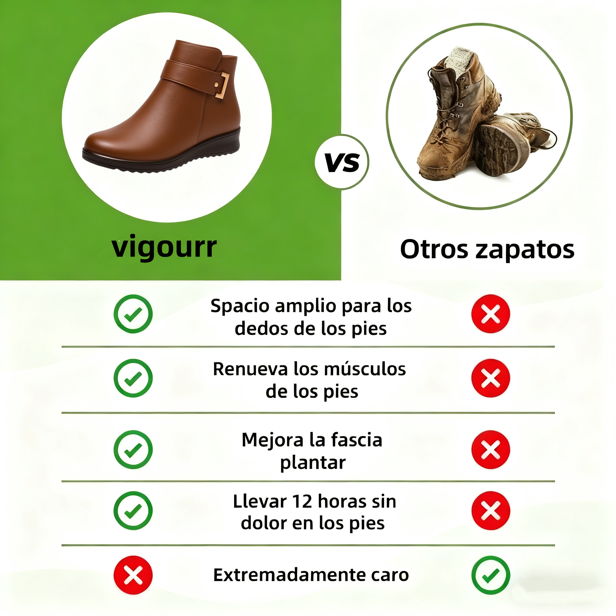 🔥De una marca australiana⏰ Zapatos ortopédicos ergonómicos, impermeables y de piel para aliviar el dolor - nueva colección de invierno