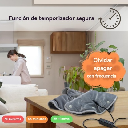 Masajeador de cuello y hombros con calefacción