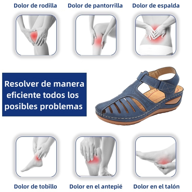 🎁Oferta por tiempo limitado: 30% de descuento🔥 Sandalias ajustables de punta abierta: elegantes y cómodas, protegen tus pies✅ Disponibles en varias tallas
