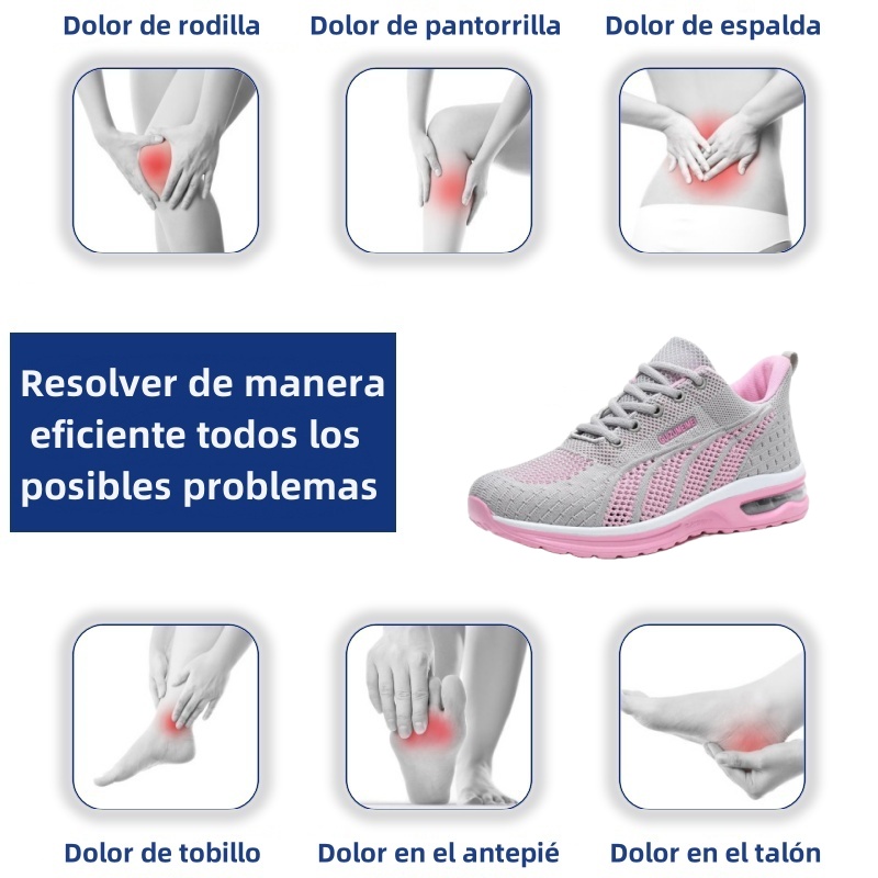 🔥¡Último día! ¡30% de descuento! ⏰Zapatos ortopédicos de lujo con diseño ergonómico para mujer✅ Suaves, cómodos y con excelente soporte🦶 - Alivian eficazmente el dolor de pies