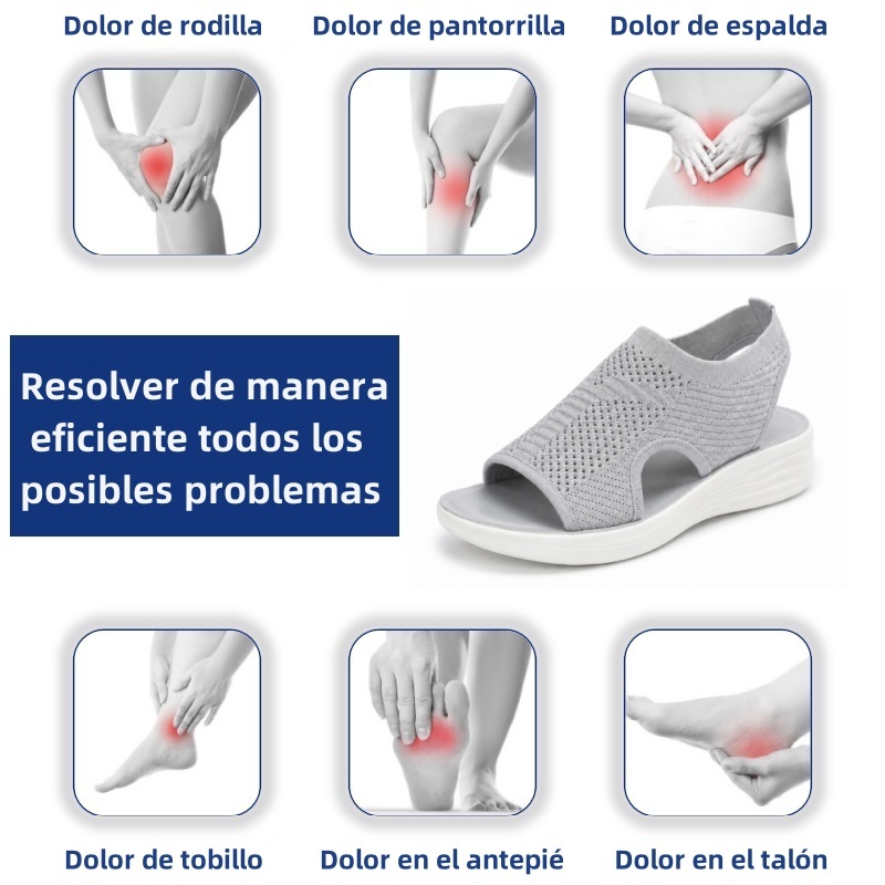 🔥 Sandalias cómodas para mujer | Soporte ergonómico 👡 Tallas disponibles: Camina con confianza ✅ Perfectas para los veranos calurosos