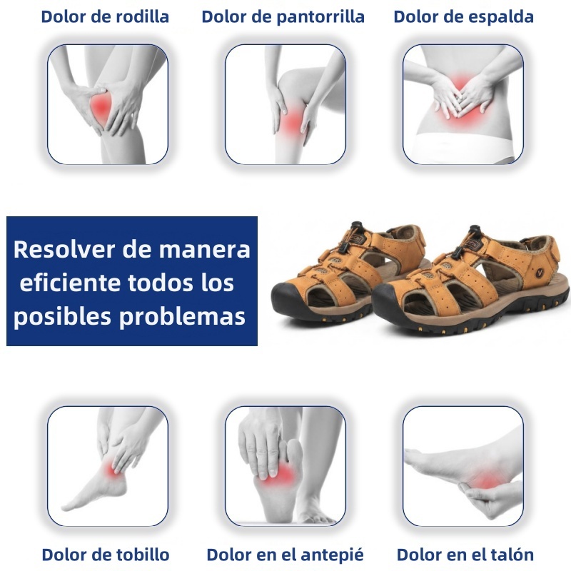 ⏰Último día, 30% de descuento - ¡No te lo pierdas!✅ Sandalias cómodas, con soporte para el arco del pie, alivian el dolor de pies - Diseño ergonómico