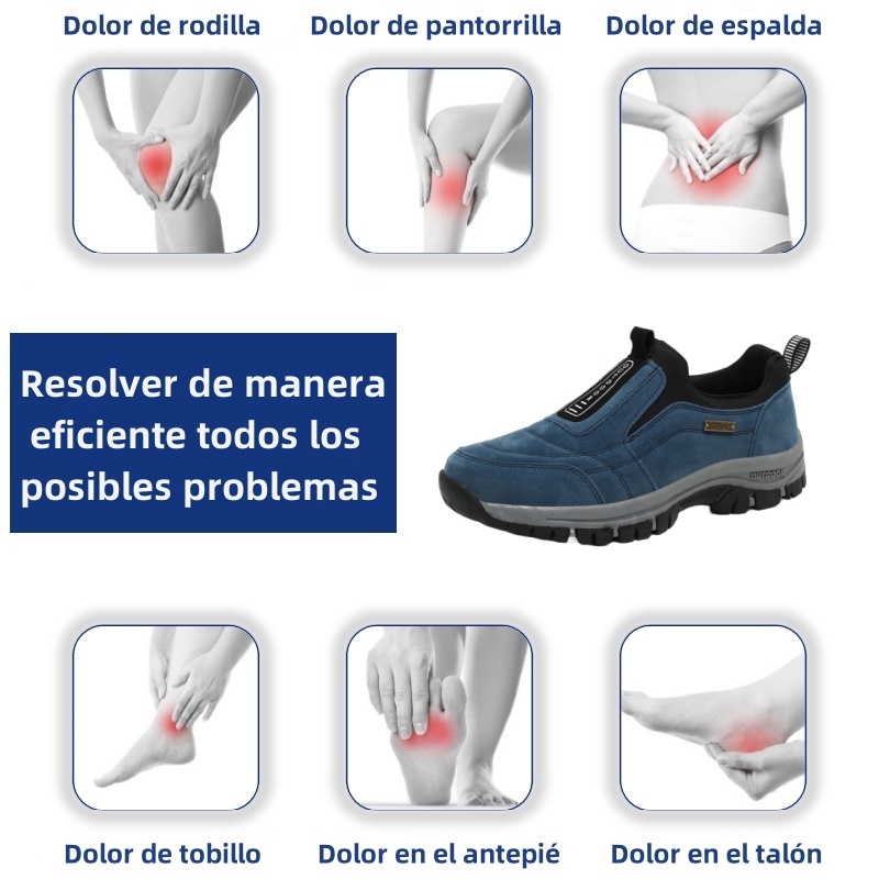 🔷¡70% de descuento hoy! ¡No te lo pierdas!⬛ ⏰ - Zapatos ortopédicos de ante de una marca australiana de lujo: suaves, cómodos y con buen soporte🦶 - Alivian el dolor de pies