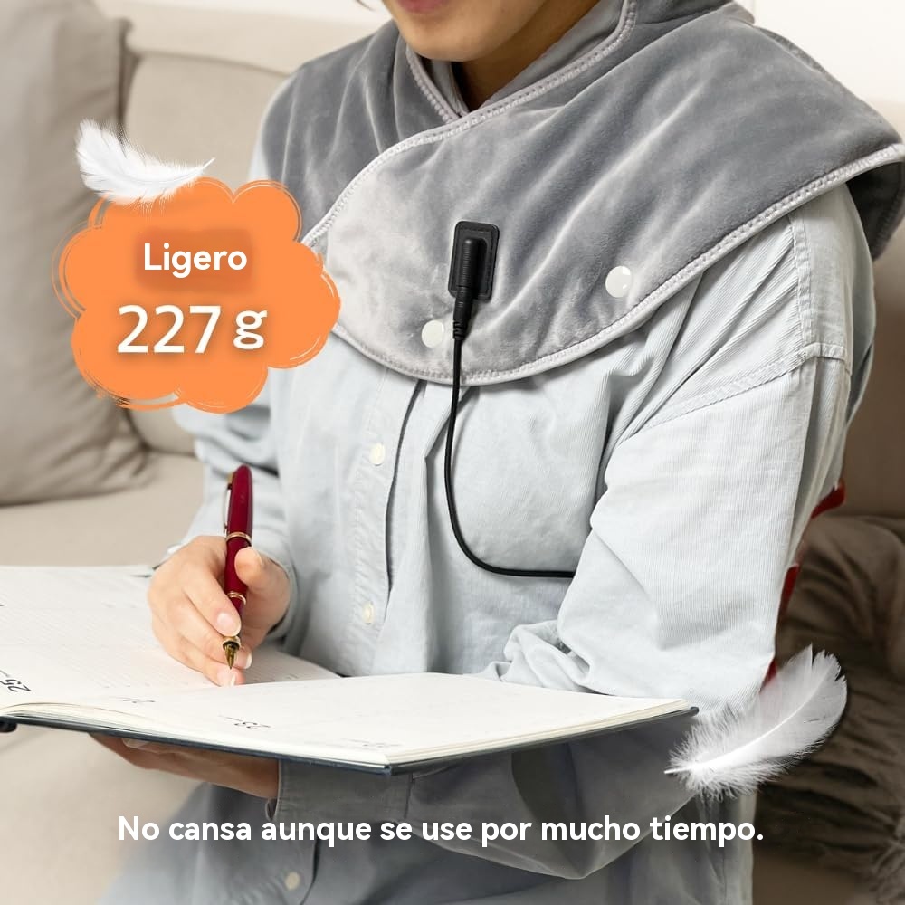 Masajeador de cuello y hombros con calefacción