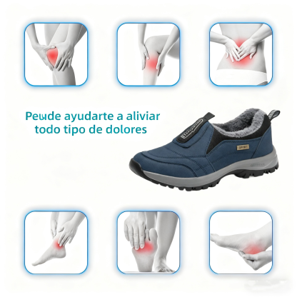 ❄️¡30% de descuento hoy! ¡No te lo pierdas! 🔥 - Zapatos ortopédicos de invierno de ante, suaves, cómodos y con gran soporte, de una marca australiana de lujo 🦶 - Alivian el dolor de pies