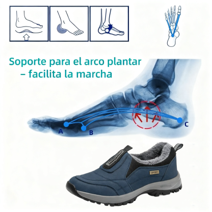 ❄️¡30% de descuento hoy! ¡No te lo pierdas! 🔥 - Zapatos ortopédicos de invierno de ante, suaves, cómodos y con gran soporte, de una marca australiana de lujo 🦶 - Alivian el dolor de pies