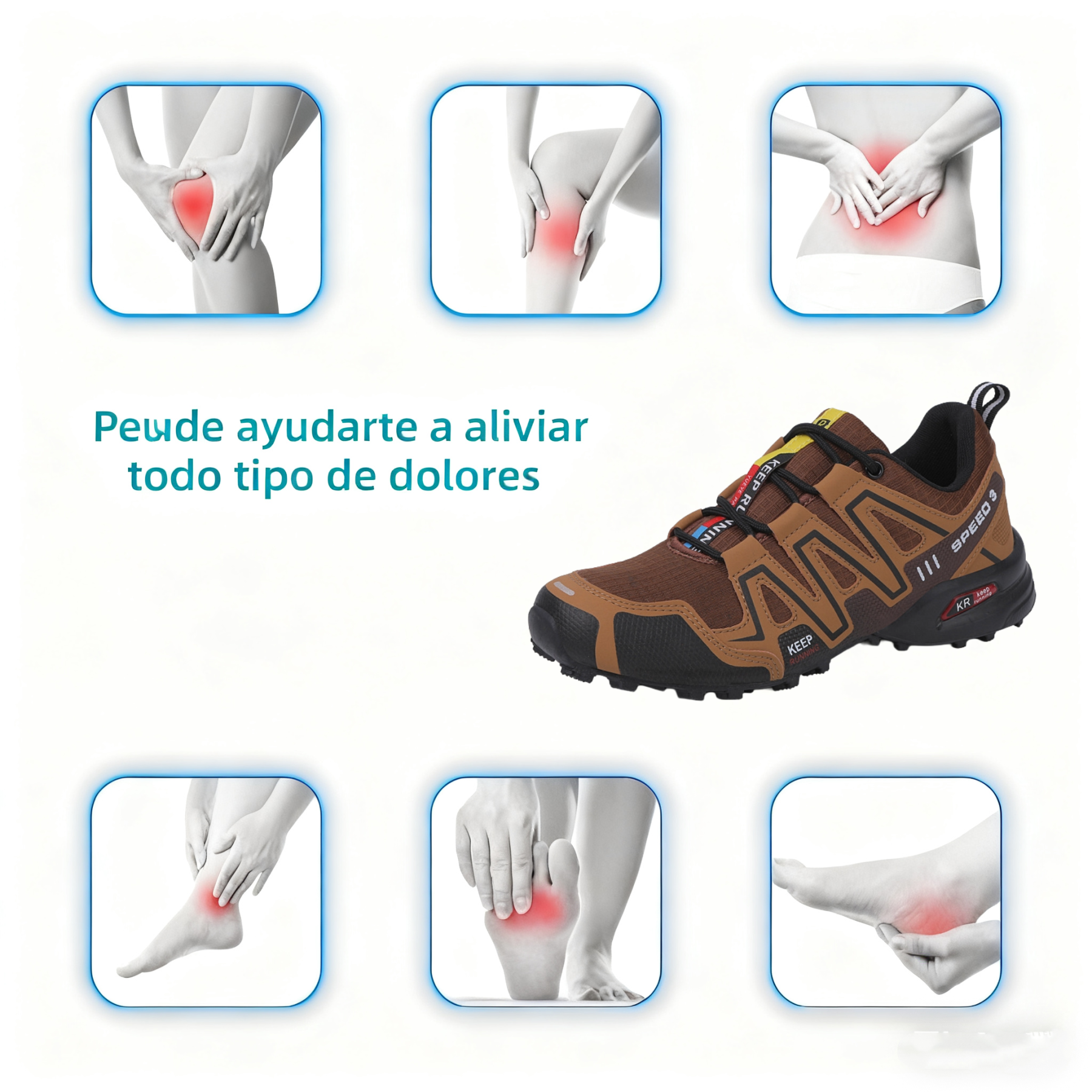 Zapatos ortopédicos de diseño ergonómico 👞 Elaborados con piel italiana de primera calidad 🔥 Alivian el dolor de espalda, articulaciones y pies - Unisex ✅