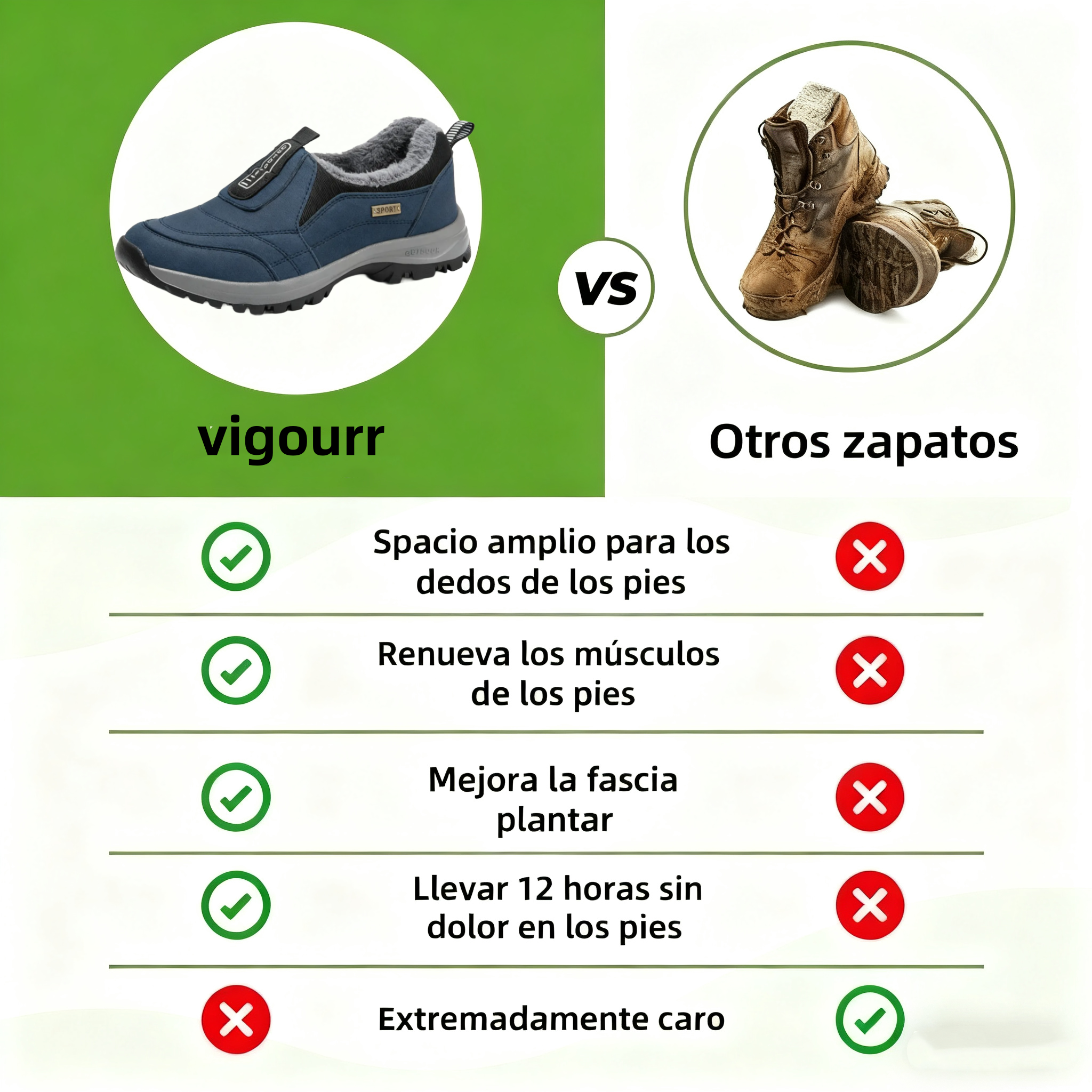 ❄️¡30% de descuento hoy! ¡No te lo pierdas! 🔥 - Zapatos ortopédicos de invierno de ante, suaves, cómodos y con gran soporte, de una marca australiana de lujo 🦶 - Alivian el dolor de pies