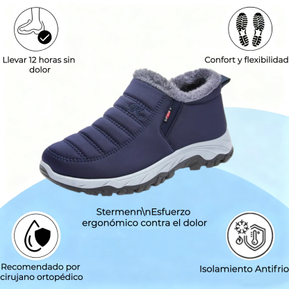 🔥Marca australiana de lujo ❄️Zapatos ortopédicos de ante - Calzado ortopédico ergonómico para invierno🦶 - Alivian el dolor de pies - Unisex