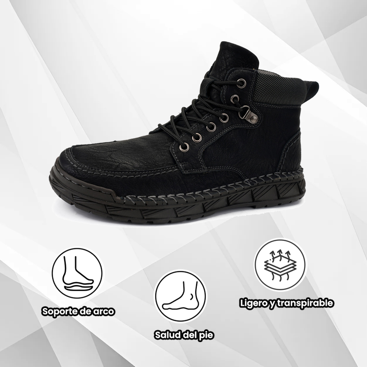 (🔥50% de descuento hoy - ¡cógelo!) Zapatos ortopédicos elegantes de primera calidad 👞 - Diseño ergonómico para aliviar el dolor