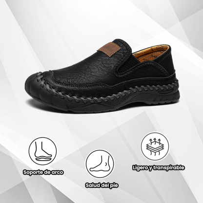 (🔥50% de descuento hoy - ¡cógelo!) Zapatos ortopédicos elegantes de primera calidad 👞 - Diseño ergonómico para aliviar el dolor