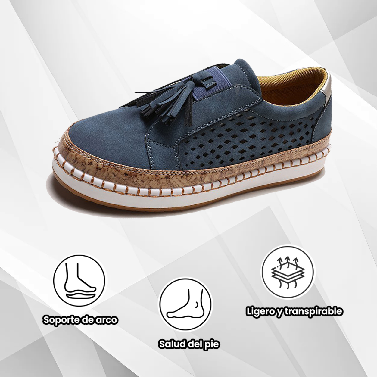 (🔥50% de descuento hoy - ¡cógelo!) Zapatos ortopédicos elegantes de primera calidad 👞 - Diseño ergonómico para aliviar el dolor