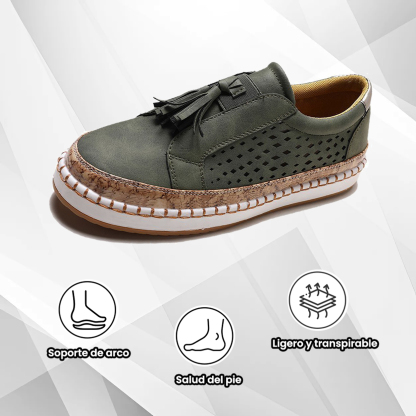 (🔥50% de descuento hoy - ¡cógelo!) Zapatos ortopédicos elegantes de primera calidad 👞 - Diseño ergonómico para aliviar el dolor