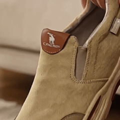 🔥Zapatillas ortopédicas de diseño ergonómico⏰ Zapatillas de lona ligeras y transpirables👞 Amplia gama de tallas: Camina con confianza