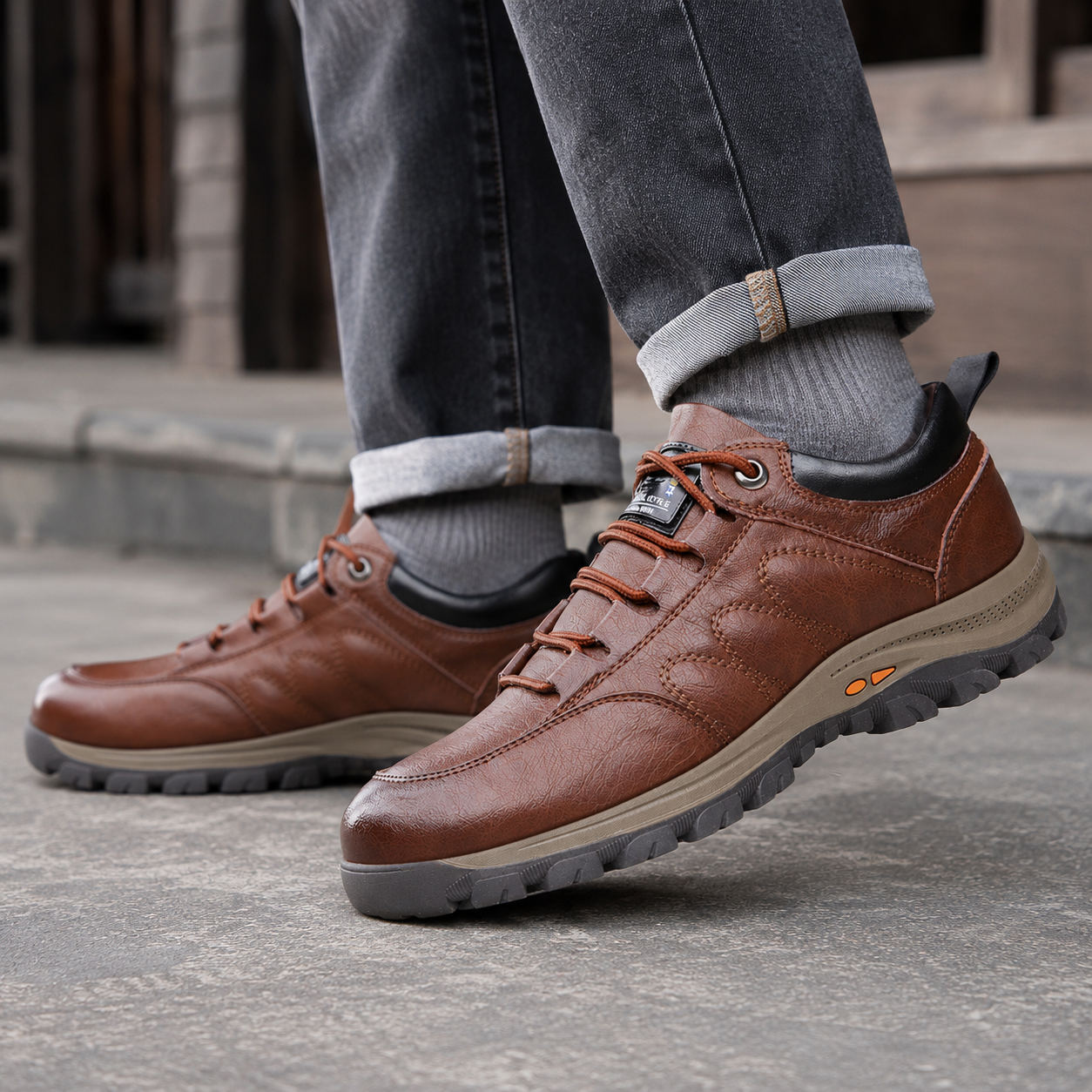 🔥30% de descuento hoy - ¡No te lo pierdas! ⏰ Zapatos ortopédicos de diseño ergonómico - diseño con soporte para el arco del pie 👞 Alivia fácilmente el dolor de pies