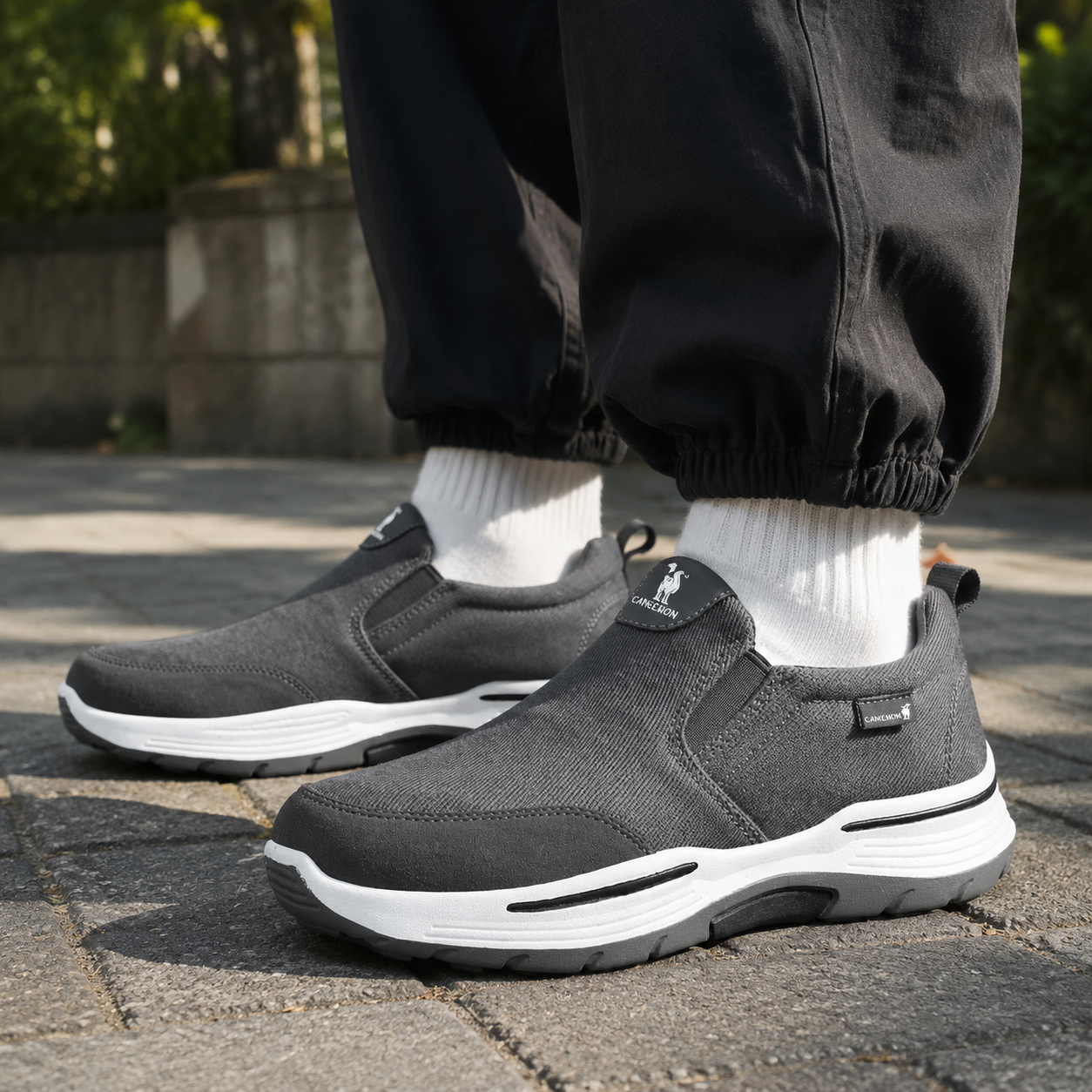 🔥Zapatillas ortopédicas de diseño ergonómico⏰ Zapatillas de lona ligeras y transpirables👞 Amplia gama de tallas: Camina con confianza
