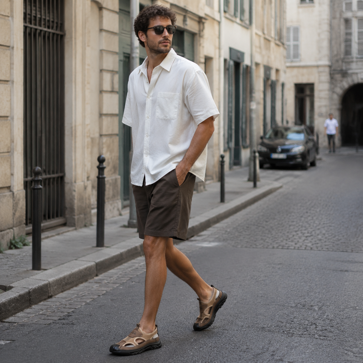 ⏰Último día, 30% de descuento - ¡No te lo pierdas!✅ Sandalias cómodas, con soporte para el arco del pie, alivian el dolor de pies - Diseño ergonómico