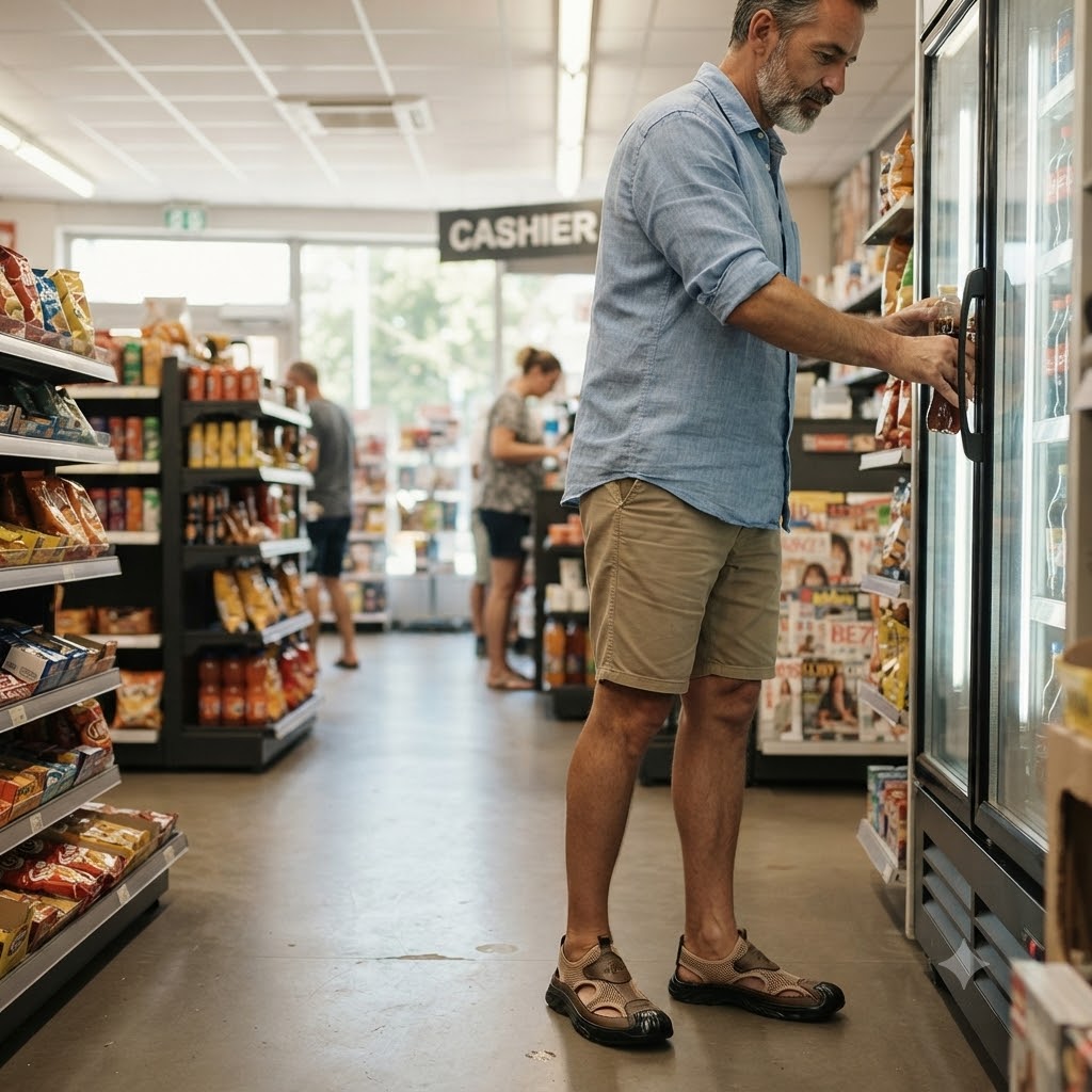 ⏰Último día, 30% de descuento - ¡No te lo pierdas!✅ Sandalias cómodas, con soporte para el arco del pie, alivian el dolor de pies - Diseño ergonómico