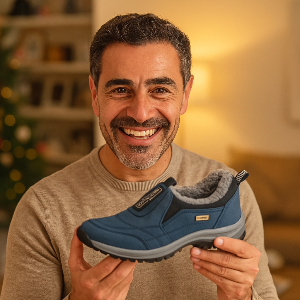 ❄️¡30% de descuento hoy! ¡No te lo pierdas! 🔥 - Zapatos ortopédicos de invierno de ante, suaves, cómodos y con gran soporte, de una marca australiana de lujo 🦶 - Alivian el dolor de pies