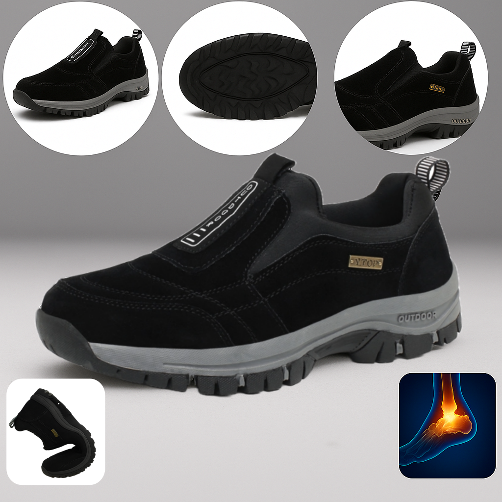 🔴Zapatos de ante de alta calidad🦶Alivian el dolor de pies y la fascitis plantar - Impermeables y antideslizantes✅Disponibles en una amplia gama de tallas