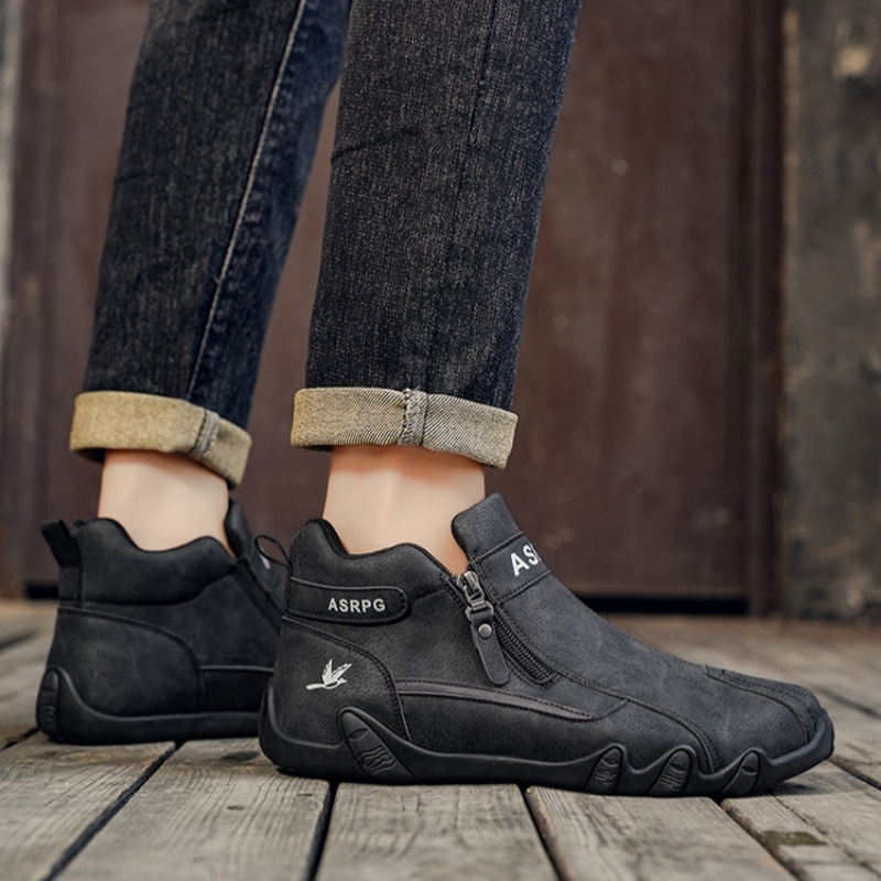 ⏰30% de descuento por tiempo limitado🔥 Zapatos de cuero cosidos a mano en Australia 👞 Fáciles de poner y quitar ✅ Soporte de arco para aliviar el dolor - Impermeable y antideslizante