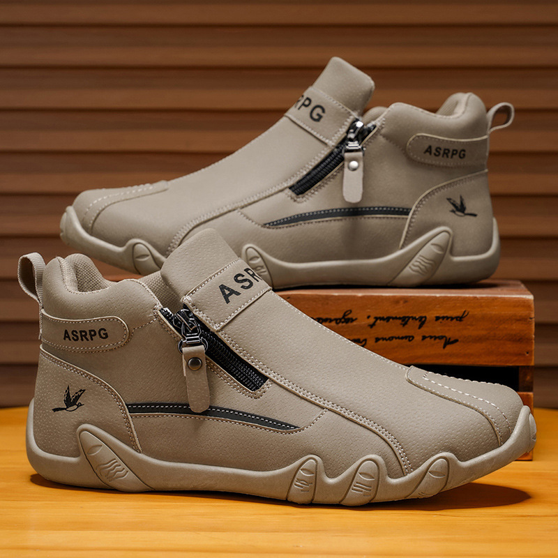 ⏰30% de descuento por tiempo limitado🔥 Zapatos de cuero cosidos a mano en Australia 👞 Fáciles de poner y quitar ✅ Soporte de arco para aliviar el dolor - Impermeable y antideslizante