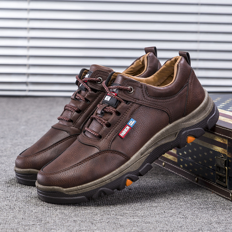 ⏰30% de descuento por tiempo limitado🔥 Zapatos de cuero cosidos a mano en Australia 👞 Fáciles de poner y quitar ✅ Soporte de arco para aliviar el dolor - Impermeable y antideslizante