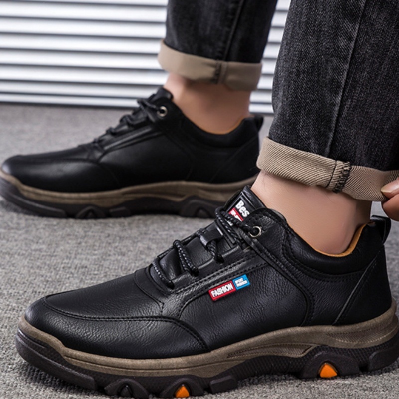 ⏰30% de descuento por tiempo limitado🔥 Zapatos de cuero cosidos a mano en Australia 👞 Fáciles de poner y quitar ✅ Soporte de arco para aliviar el dolor - Impermeable y antideslizante