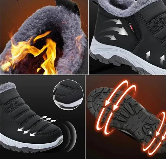 🔥Marca australiana de lujo ❄️Zapatos ortopédicos de ante - Calzado ortopédico ergonómico para invierno🦶 - Alivian el dolor de pies - Unisex