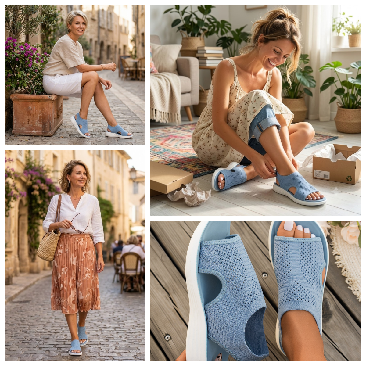 🔥 Sandalias cómodas para mujer | Soporte ergonómico 👡 Tallas disponibles: Camina con confianza ✅ Perfectas para los veranos calurosos