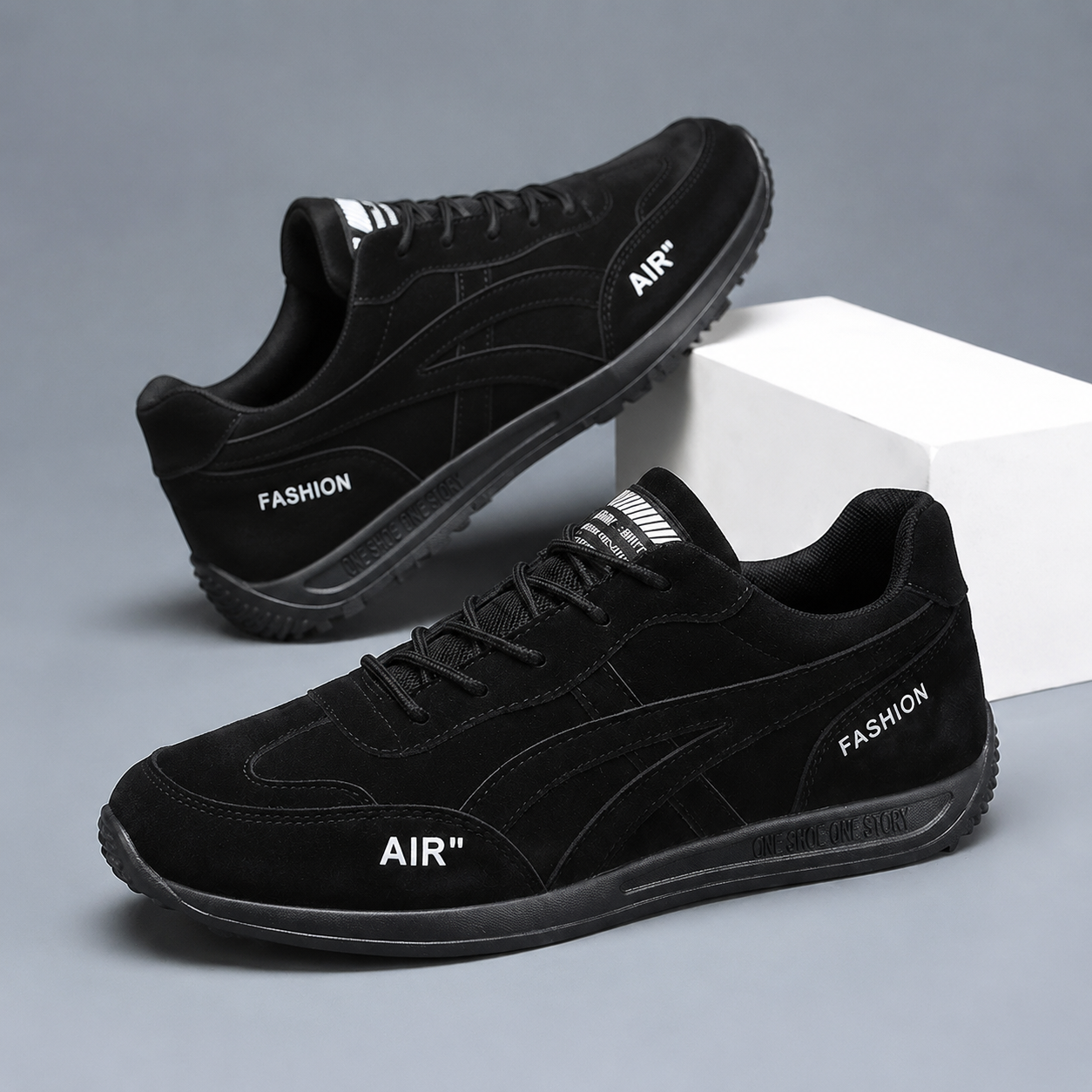 🔥 Zapatos ortopédicos de gamuza australiana para hombre, hechos a mano 👞 Alivio inteligente del dolor, fáciles de poner y quitar ✅ Impermeables y antideslizantes - Amplia gama de tallas disponibles