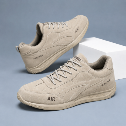 🔥 Zapatos ortopédicos de gamuza australiana para hombre, hechos a mano 👞 Alivio inteligente del dolor, fáciles de poner y quitar ✅ Impermeables y antideslizantes - Amplia gama de tallas disponibles