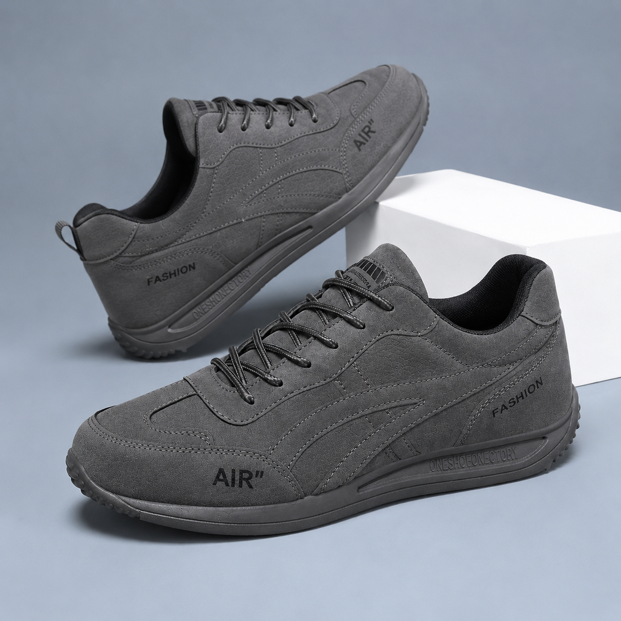 🔥 Zapatos ortopédicos de gamuza australiana para hombre, hechos a mano 👞 Alivio inteligente del dolor, fáciles de poner y quitar ✅ Impermeables y antideslizantes - Amplia gama de tallas disponibles