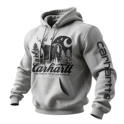 Unisex Loose Comfort Hooded Sweatshirt