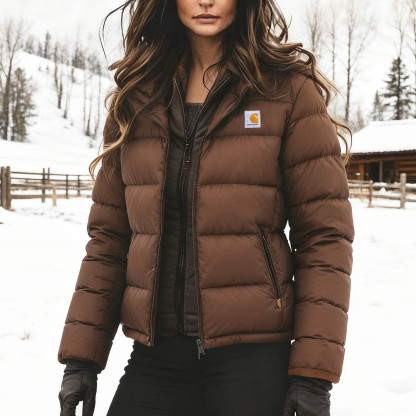 Carhart Classic Short Puffer Style Down Jacket