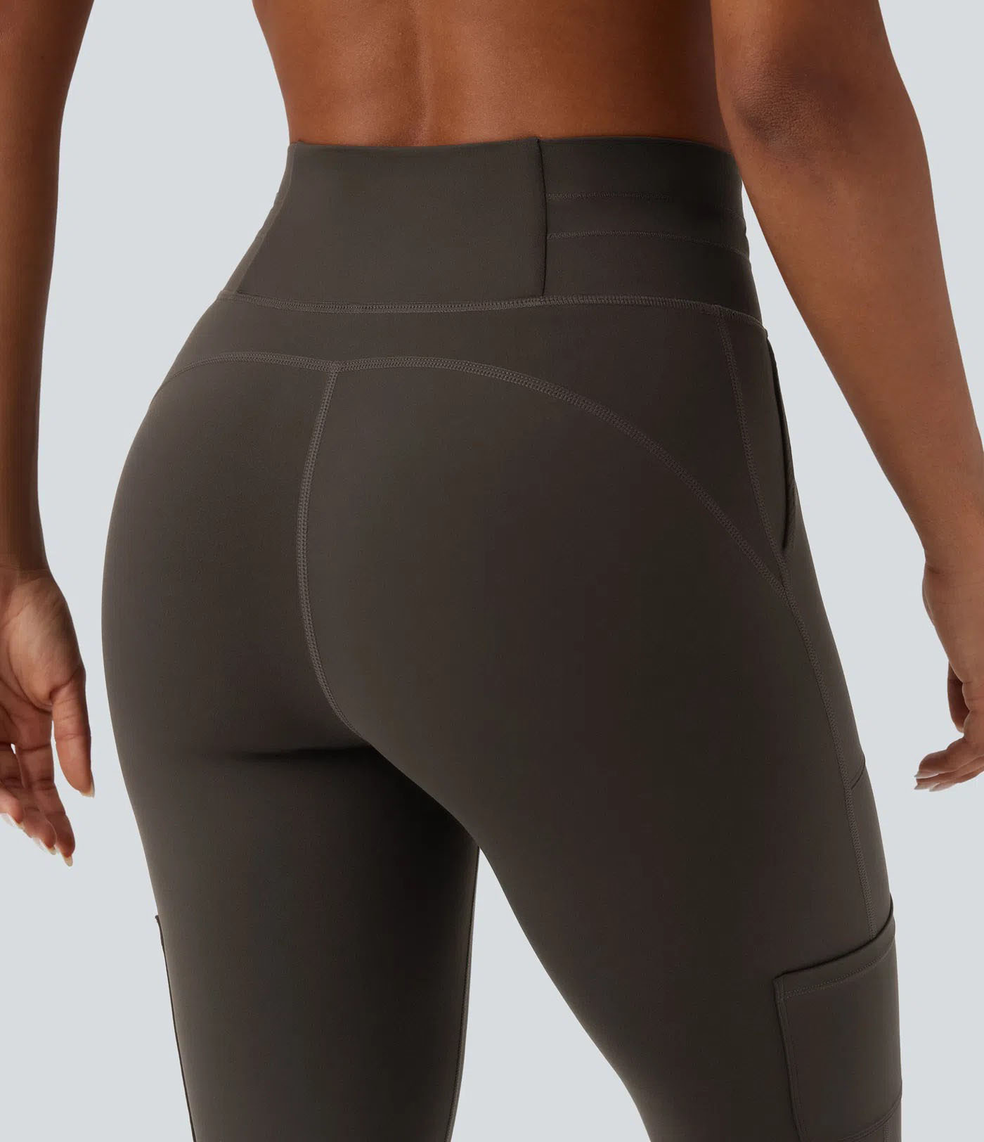 Utility sport functional cargo pocket high-waist Yoga Pants