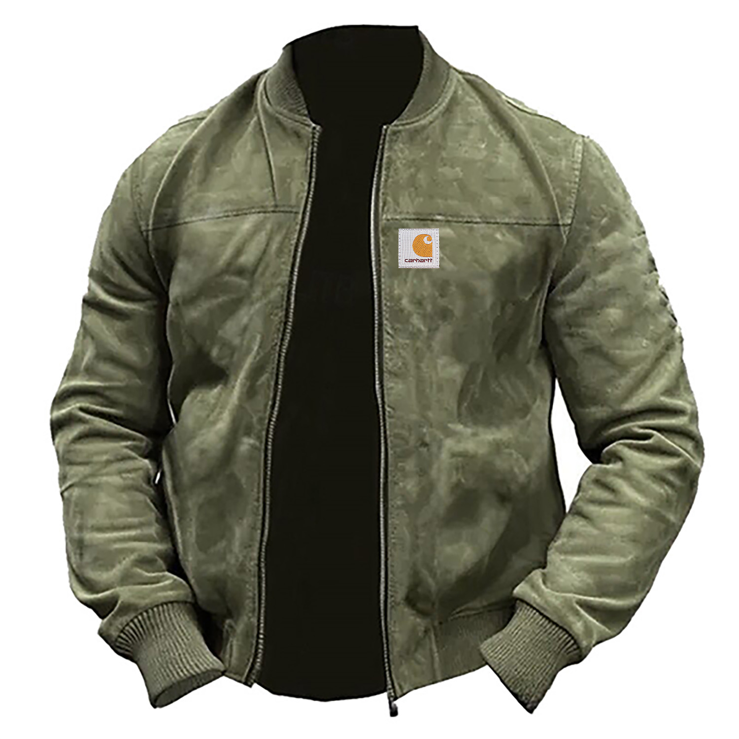 Men's Stylish Leather Jacket for Casual & Outdoor Wear”