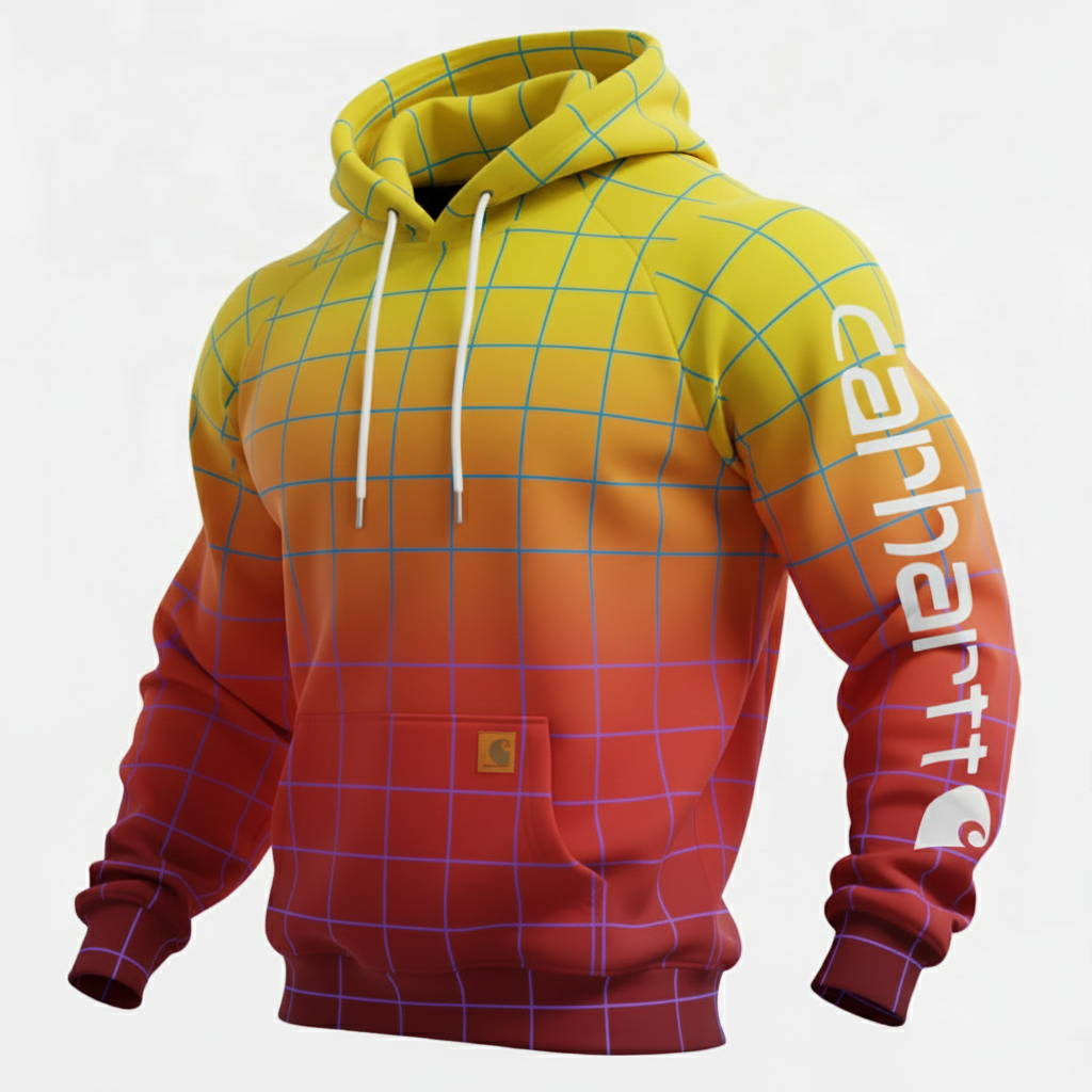 Futuristic Urban Aestheticn Style Graphic Hoodie