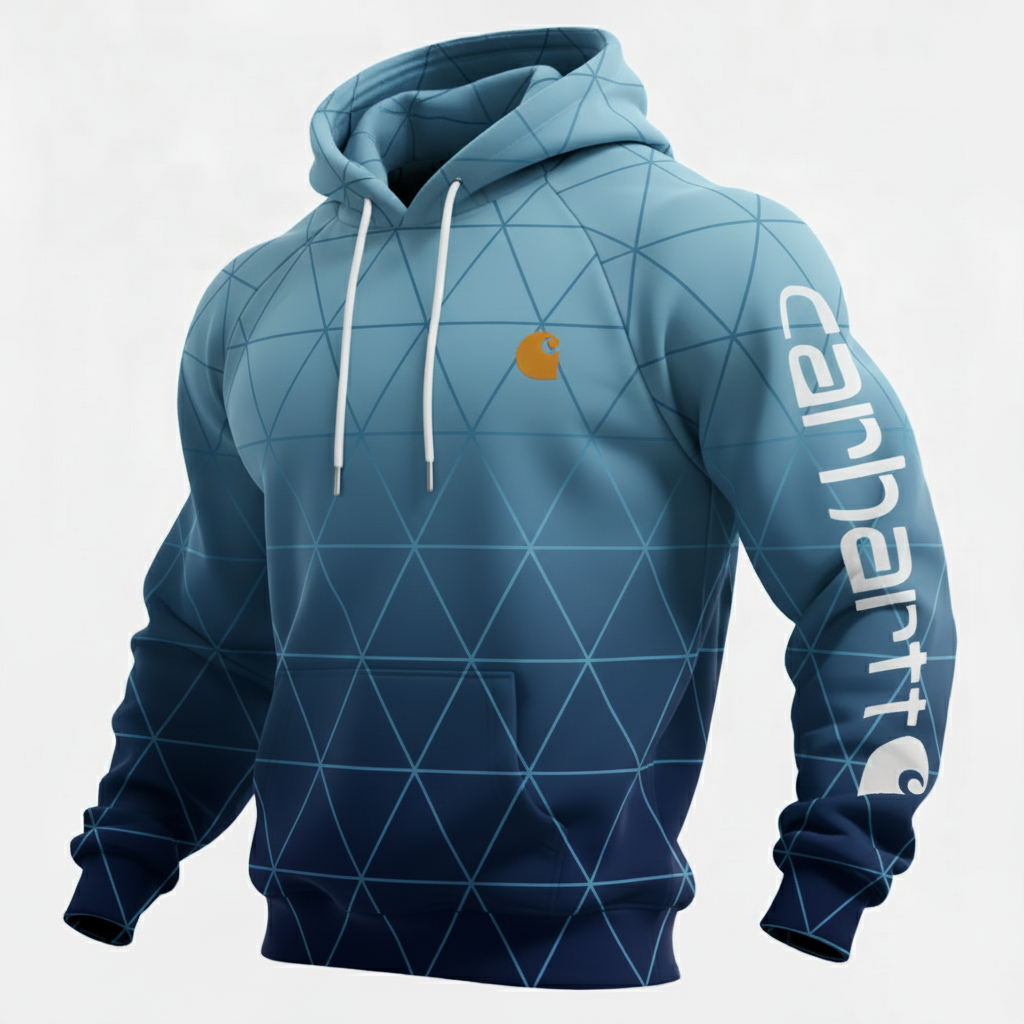 Futuristic Urban Aestheticn Style Graphic Hoodie
